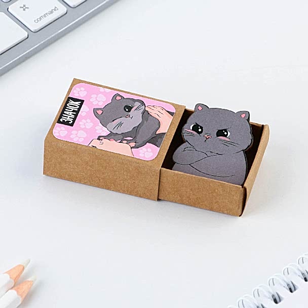 Значок деревянный «Котик», 3,2 х 4 см