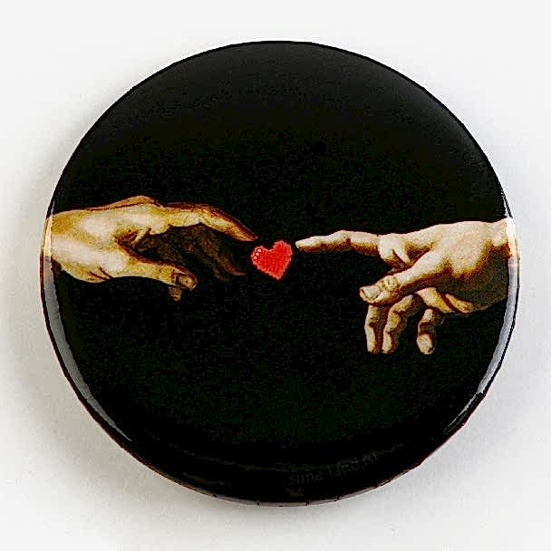 Значок закатной «Оскорбительный» d=56мм МИКС