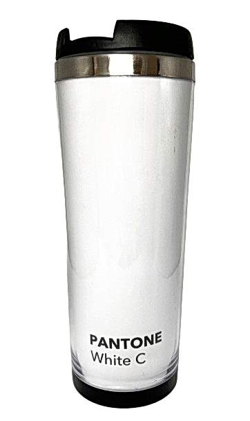 Термостакан 450 мл, Дизайнерская коллекция "Pantone", белый