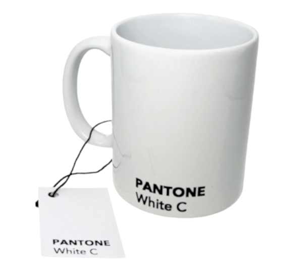 Кружка 330 мл, Дизайнерская коллекция "Pantone", белый