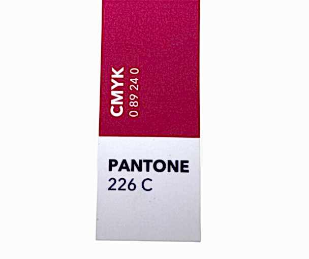 Закладка 5*20 см, софт тач ламинация, Дизайнерская коллекция "Pantone", розовый