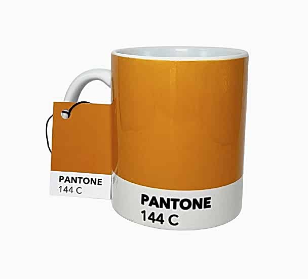 Кружка 330 мл, Дизайнерская коллекция "Pantone", оранжевый